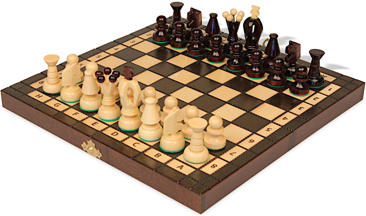 Wooden Magnetic Folding Magnetic Set – Chess'n'Boards