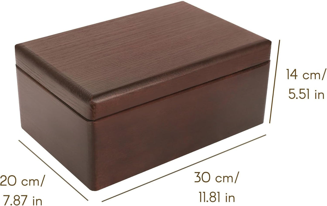 Wooden Storage Box for Chess Pieces