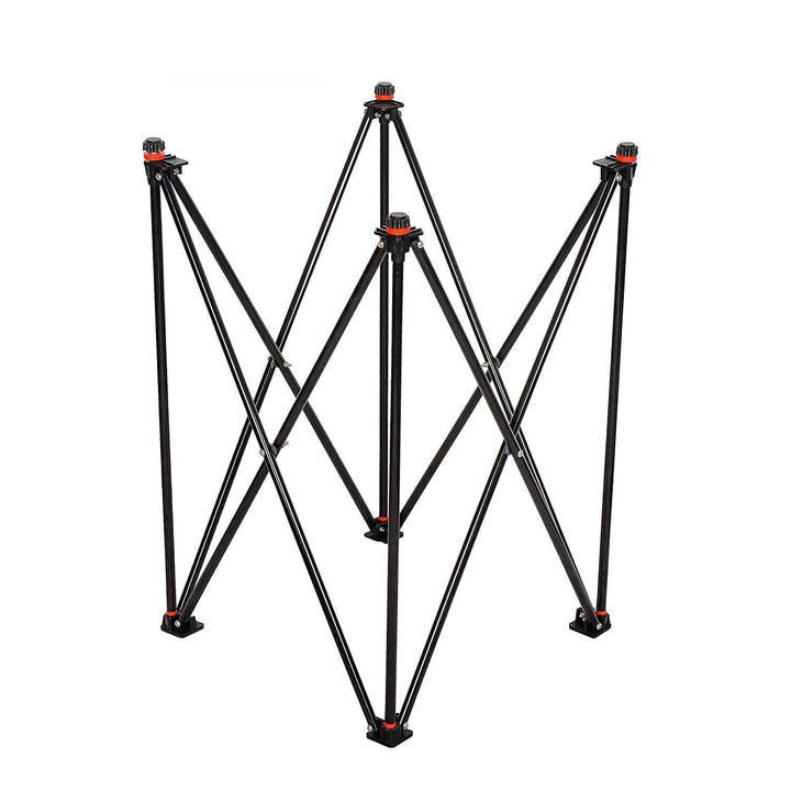 Black Color Foldable Height Adjustable Carrom Board Stand