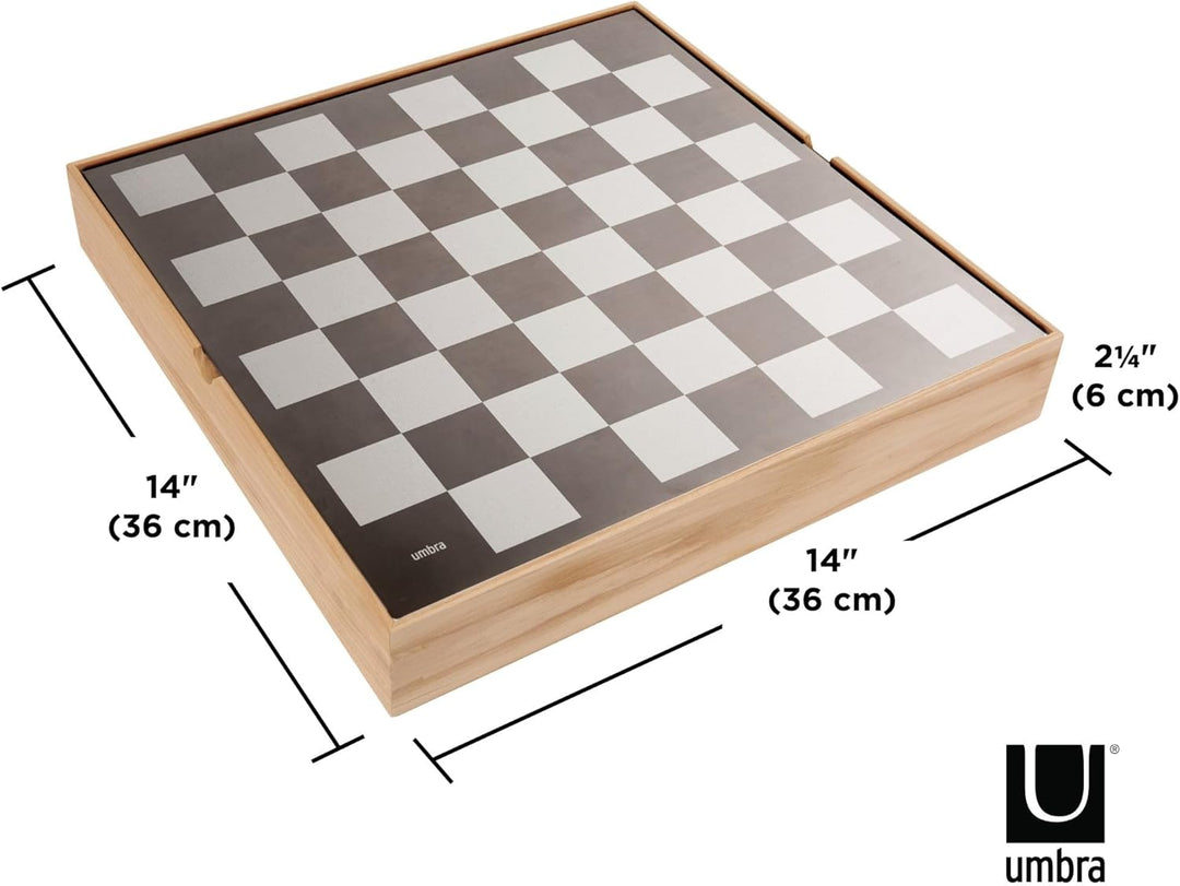 Buddy Chess Set | Modern Metal Chess Set