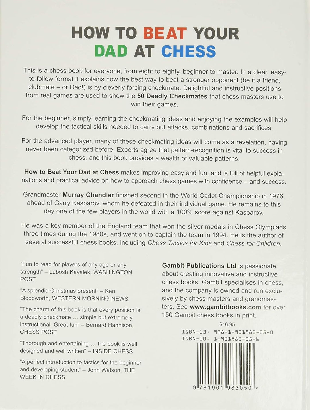 How to Beat Your Dad at Chess (Chess for Kids) Hardcover – Illustrated, October 1, 1998