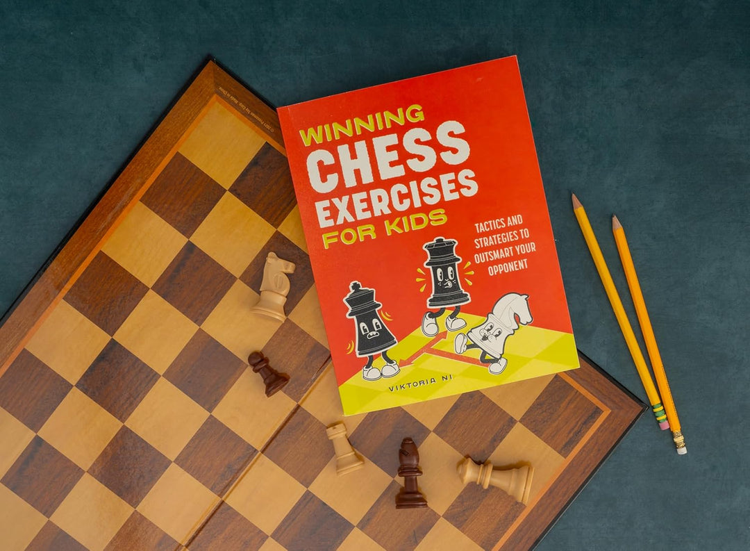 Winning Chess Exercises for Kids: Tactics and Strategies to Outsmart Your Opponent Paperback – April 2, 2024