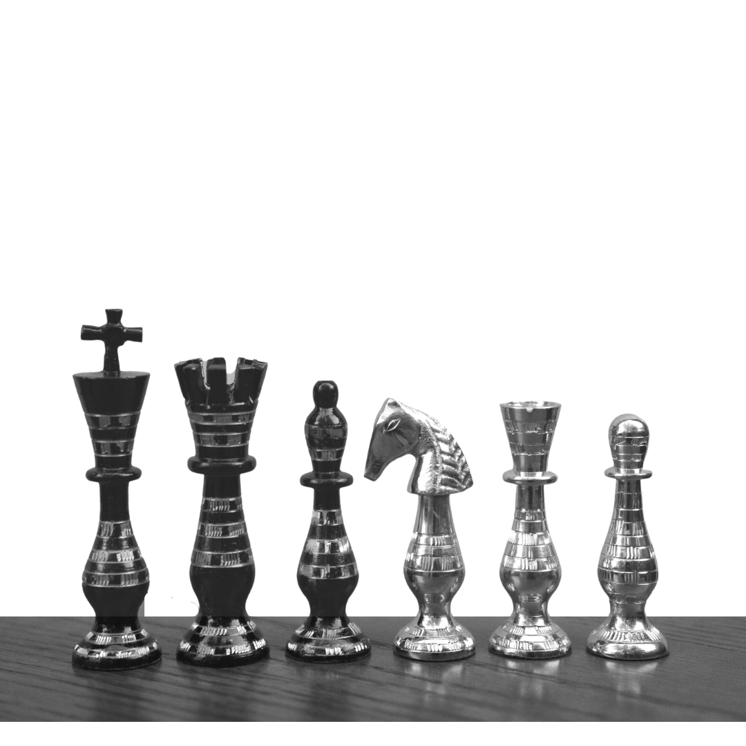 Metal Chess Pieces